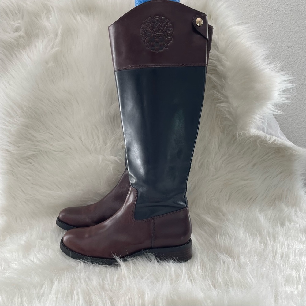 Vince Camuto Leather Riding Boots